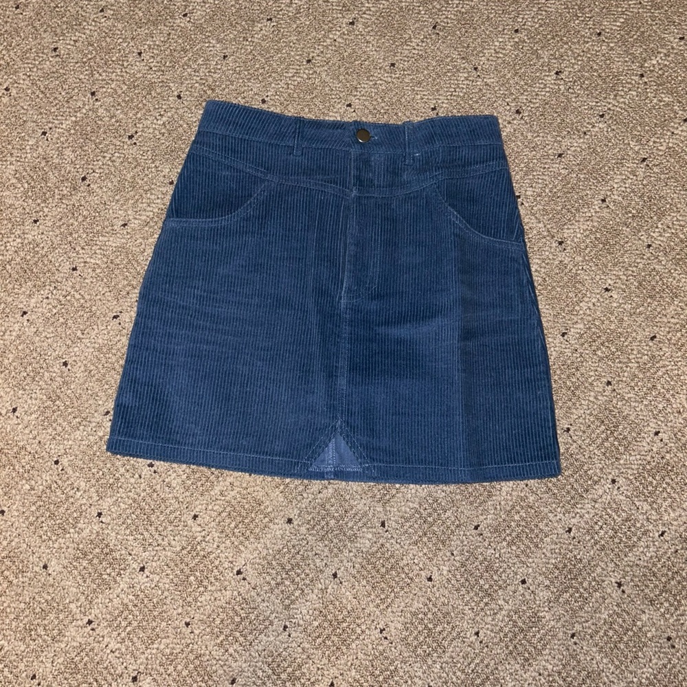 Corduroy skirt
